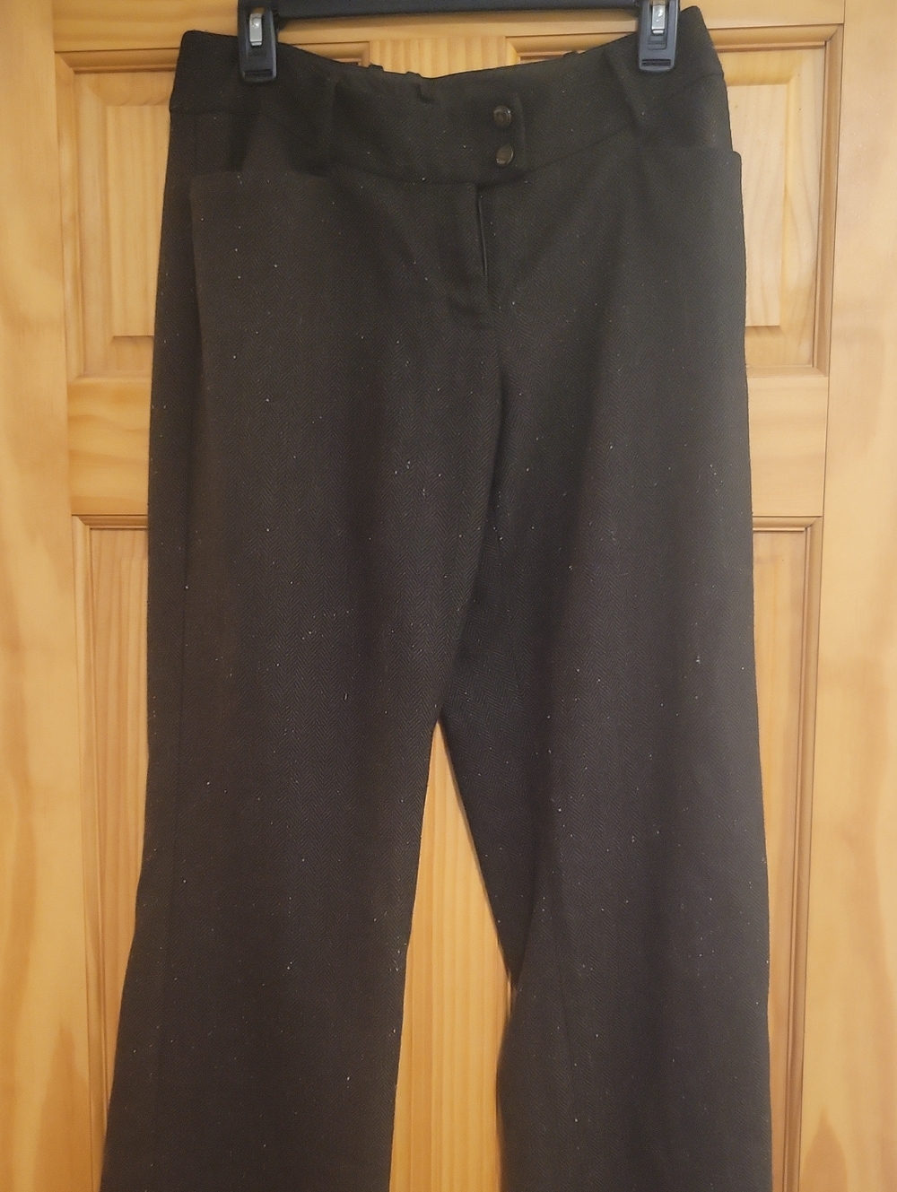 The Limited Lexie Fit Brown Wool Dress Pants